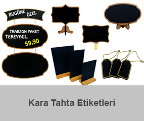 Kara Tahta Etiketleri