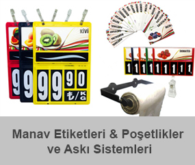 Manav Etiketleri & Poşetlikler ve Askı Sistemleri