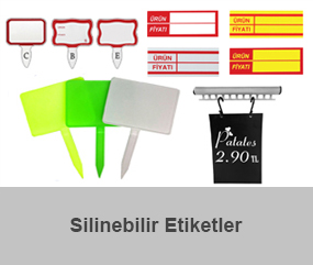 Silinebilir Etiketler