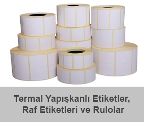 Termal Yapışkanlı Etiketler