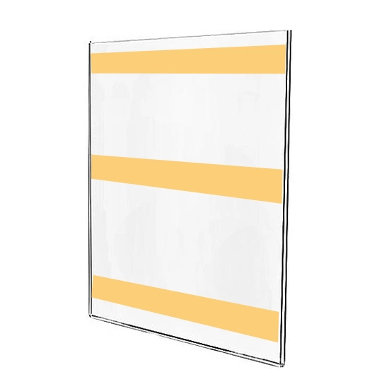 Bantlı U Pleksi Etiketlik Dikey