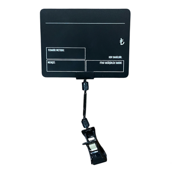 Büyük Mandallı Fiyatlık Ürün Künyelik 50 mm