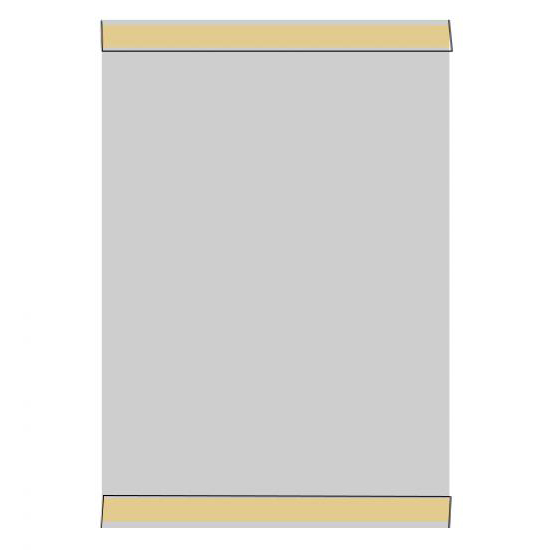 C Büküm Yapışkanlı Etiketlik