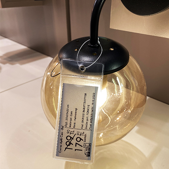 Cep Etiketlik Delikli