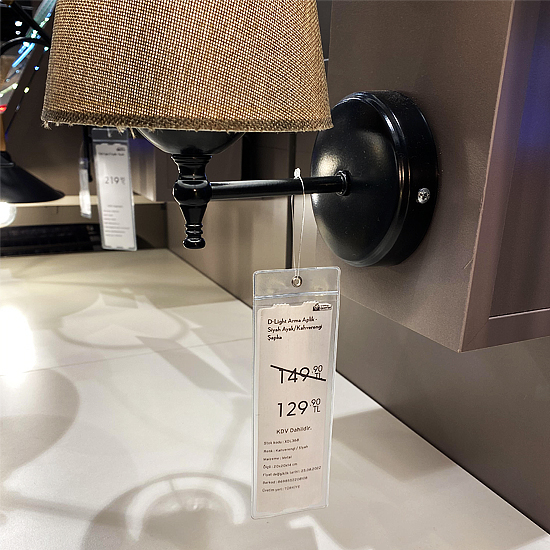 Cep Etiketlik Delikli