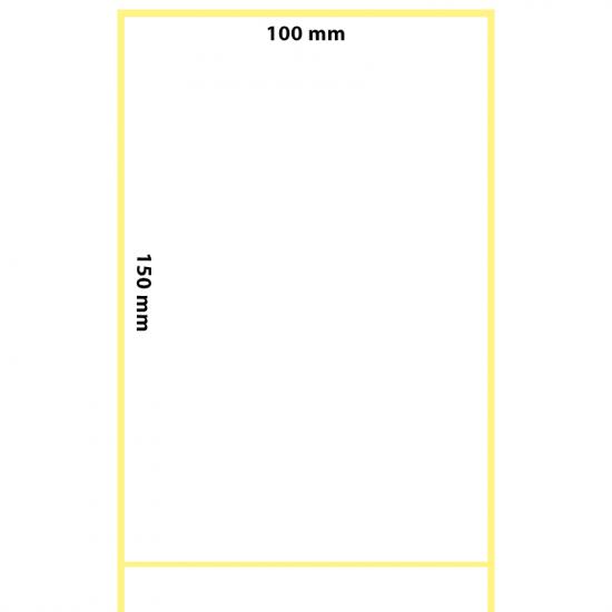 100x150 Termal Etiket | 100x150 Termal Yapışkanlı Rulo - etiketlezek.com