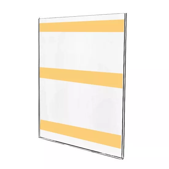 Bantlı U Pleksi Etiketlik | Pleksi U Cep | U Tip