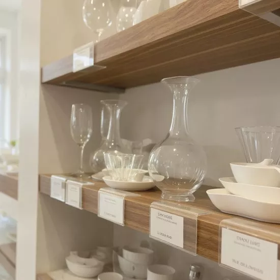 U Model Ahşap Önü Etiketliği | U Tip Ahşap Etiketlik - etiketlezek.com