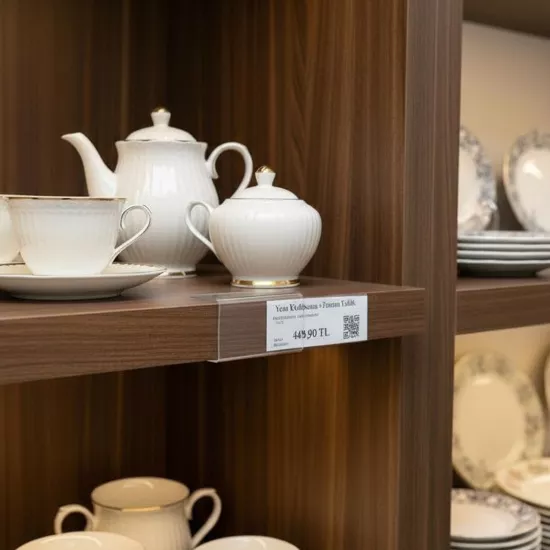 U Model Ahşap Önü Etiketliği | U Tip Ahşap Etiketlik - etiketlezek.com