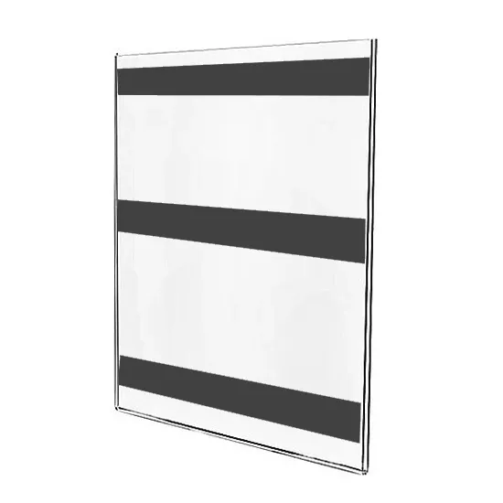 Mıknatıslı U Pleksi Etiketlik | Pleksi U Cep