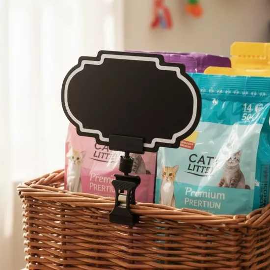 Mini Mandallı Fiyatlık Round | Şeffaf Mandal Fiyat Etiketi - etiketlezek.com