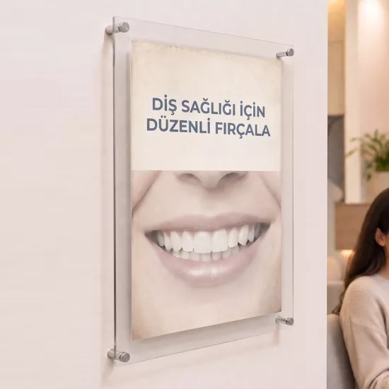 Pleksi Pano Çerçeve | Akrilik Çerçeve - etiketlezek.com