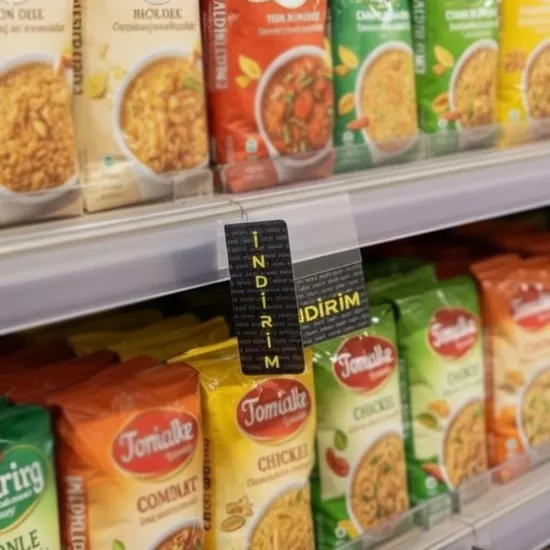 Siyah İndirim Kulakçığı | İndirim Etiketi