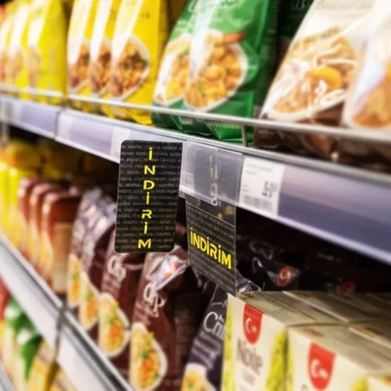 Siyah İndirim Kulakçığı | İndirim Etiketi