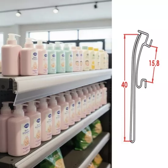 Teknogon Raf Etiketliği | Teknogon Profil Etiket | Raf Profili - etiketlezek.com