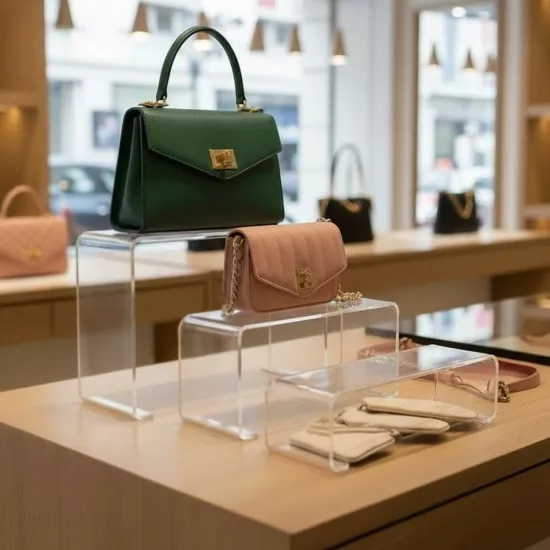 3’lü Merdiven Set | C Tipi Ayakkabılık Plastik | Ayakkabı Akrilik - etiketlezek.com