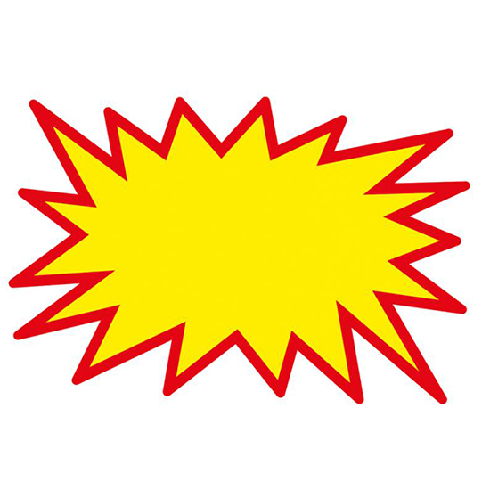 Yıldız Etiket 35*25 (50 li Paket)